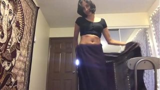 Hot aunty fucking a dildo