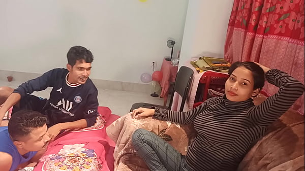 Indian sister threesome fuck