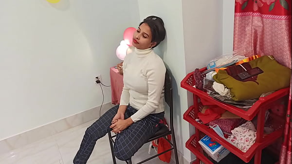 Young indian babe threesome sex