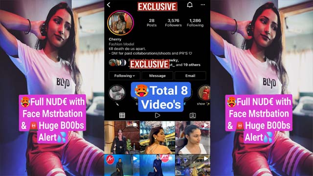 Insta Model Cherry Leaked Nude Video Clips