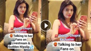 Sherlyn Chopra Nude Nipple Slip Leak Video