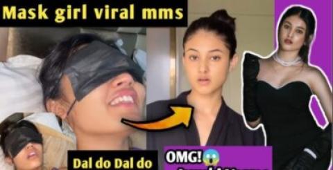 Viral black mask Girl nude Leaked sex videos HD