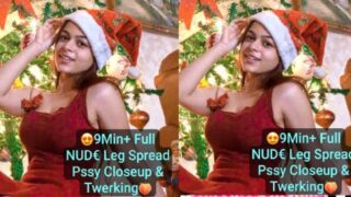 Ashwitha Nude Christmas Leaked Video HD