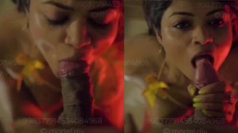 Divya Mitra Nude Sucking a huge dick