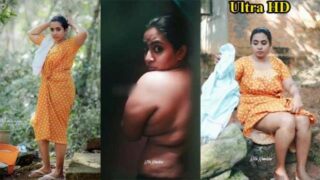 Nila Nambiar Nude XXX Bathing Leaked Video