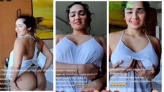 Aditi Mistry Hot Braless Live Leaked