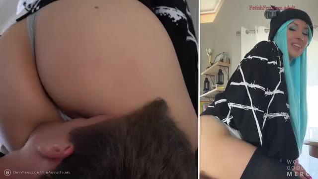 Funaussiecouple Hot Ass Licking Video