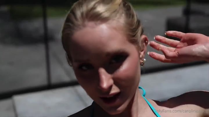 Caroline Zalog Leaked Topless Onlyfans Video