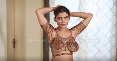 Resmi r Nair Nude Boobs in mehendi