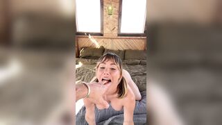 Sara Jean Underwood Blowjob & Cumshot Clip