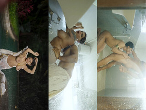 Resmi Nair Blowjob & Sex in RAINFALL