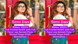 Simi Das Insta Model Dildo riding