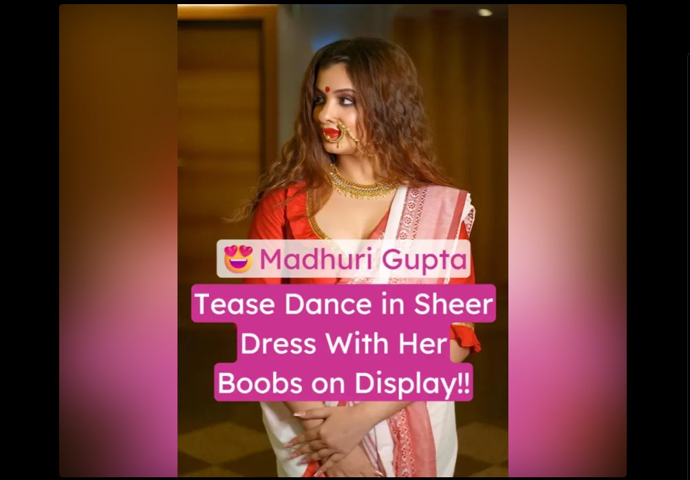 Madhuri Gupta nude Dancing Showing Boobs