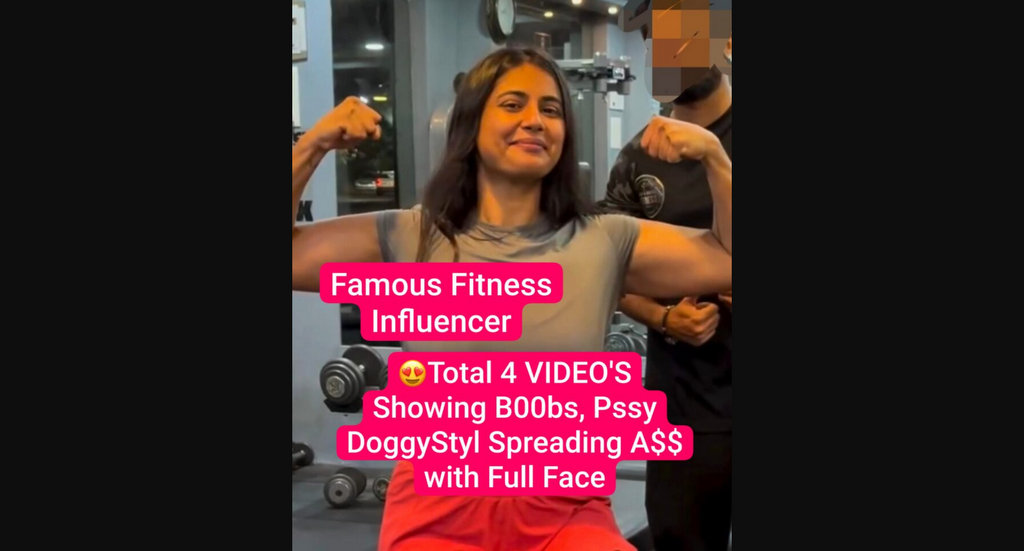 Famous Fitness Influencer Nude Viral Video