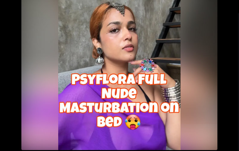 PSYFLORA Nude Leaked Pussy Masturbation Clip
