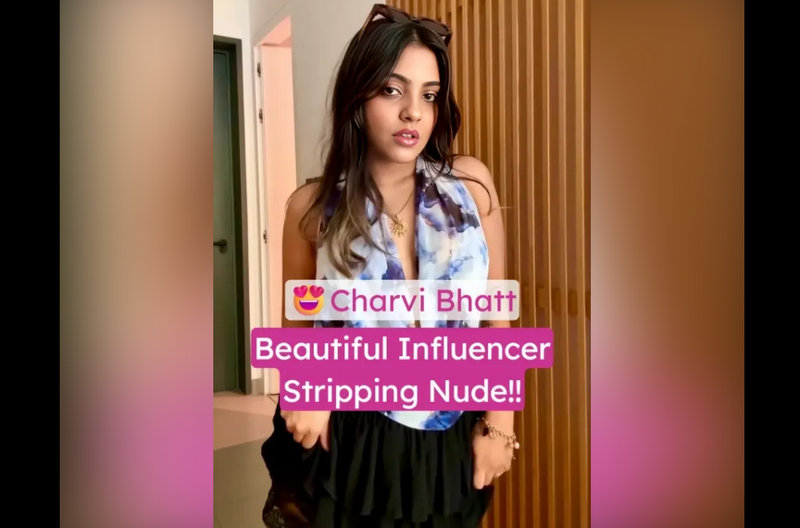 Charvi Bhatt Nude Leaked Strip Tease Showing Tits and Rubbing Wet Pussy