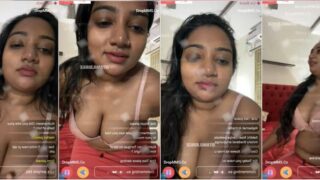 Tamil Insta Fame Suriya Prabha Big Boobs Premium Live Show