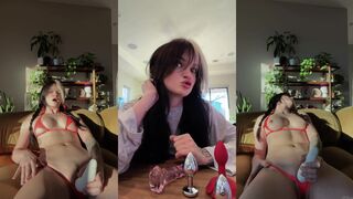 Peachjars nude leaked 2nd slide my plug in vibrator masturbation