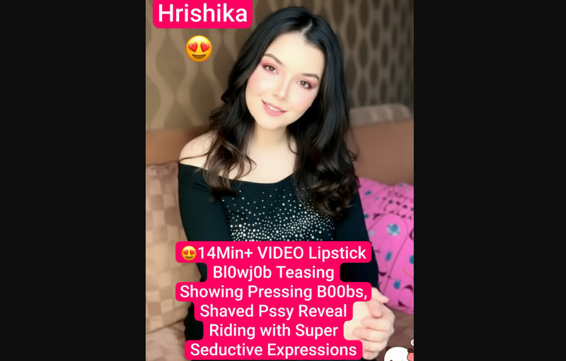 HRISHIKA Nude Beautiful Insta Model Showing Pressing Boobs, Shaved Pussy Reveal On Tango Live