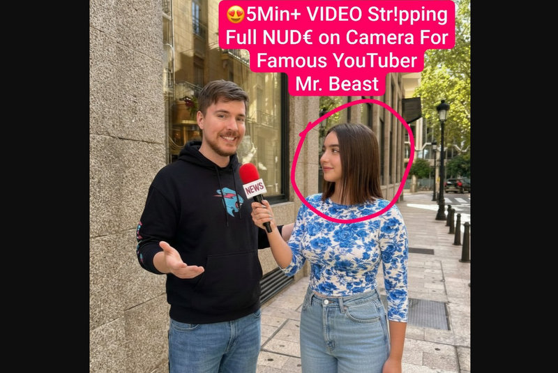 Beautiful Journalist Exclusive NUDE Viral Boobs Tease & Dildo Riding on Camera For Famous Youtuber Mr. Beast
