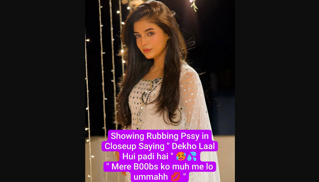 Famous Pakistani Tiktoker Trending Viral Nude Pressing Boobs with Full Face Pussy Masturbation Saying ” Dekho Laal Hui padi hai ” ” Mere Boobs ko Muh Me Lelo Ummahh