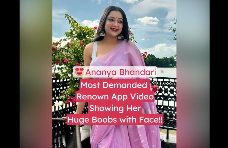 Famous Instagram Model Ananya Bhandari Nude Leaked Teasing HUGE Boobs