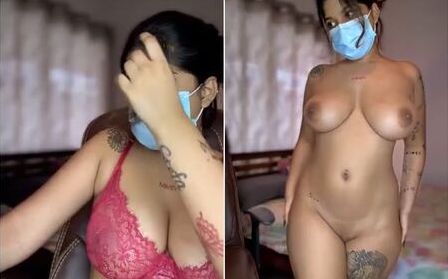 Gorgeous SriLankan Cam Girl, “Jenny_GIrl” Nude Teasing Her Big Perfect Boobs and Showing Off Her Full Naked Body