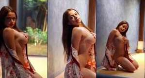 Ashwitha Nude Leaked Big Boobs Expose Shoot From Japan