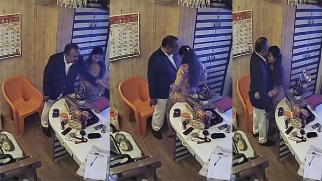 Astrologer Ashok Kharat Viral MMS Videos Fucking His Multiple Horny Married Clients In His Cabin (Part-3)