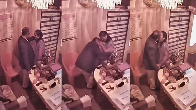 Astrologer Ashok Kharat Viral MMS Videos Fucking His Multiple Horny Married Clients In His Cabin (Part-4)