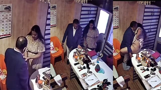 Astrologer Ashok Kharat Viral MMS Videos Fucking His Multiple Horny Married Clients In His Cabin