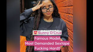 Instagram influencer Sunny D’Cruz nude leaked gets her tight pussy fucked