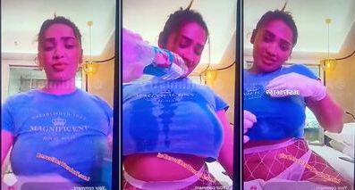 ADITI MISTRY New Nude LIVE Stripping Big Boobs Pressing, Huge ASS Slapping & Weet Nipple Tease with Full Face Final Part