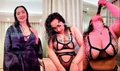 Aditi Mistry Nude Viral Big Boobs & Nipples Pad Visible In A Hot Dress On Live