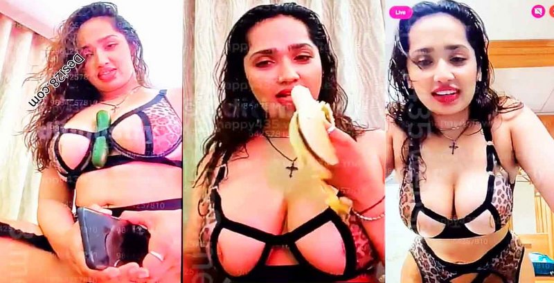 Aditi Mistry Nude Viral Big Boobs & Nipples Pad Visible In A Hot Dress On Live Part -2