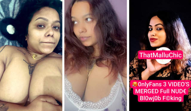 ThatMalluChic Nude Famous Insta Model Leaked Blowjob & Hard Fucking Video