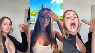 LanaRoosje Nude Leaked Sideway Blowjob And Cum In Mouth