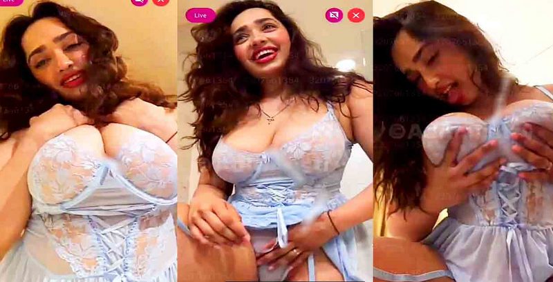 Aditi Mistry Nude Leaked Big Boobs Sucking & Ass Teasing in Tiny Thong Dress On Live