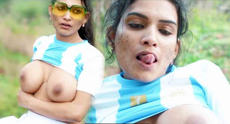 Resmi Nair Nude Leaked Hard Sex in Argentine outfit Outdoor Clip