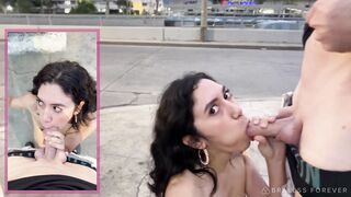 Artemis Carmona Nude In Public Flashing, Street Blowjob & Shopping With Cum