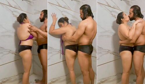 Preeti Puneet – Shower Fun – Hindi Sex Video